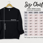 Love you like all-fire Goose sweatshirt – Book Inspired, Gildan 18000 Crewneck