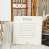 Pater Noster Latin Prayer Canvas | The Lord’s Prayer Christian Wall Art