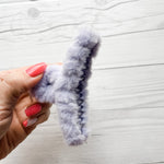 Large Fluffy Hair Claw Clips