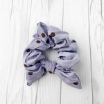 Polka Dot Bow Scrunchie