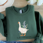 Love you like all-fire Goose sweatshirt – Book Inspired, Gildan 18000 Crewneck