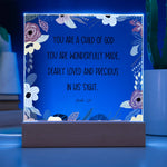 Psalm 139 plaque