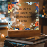 Psalm 139 plaque