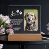 Pet Memorial Gift | Dog Memorial, Pet Loss Gift, Pet Photo Frame, Forever Missed, We Miss You Pet Gift, Cat Memorial Plaque, Dog Photo Frame
