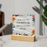 Psalm 139 plaque