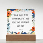 Psalm 139 plaque