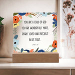 Psalm 139 plaque