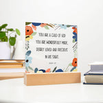 Psalm 139 plaque