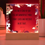 Psalm 139 plaque