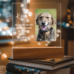 Pet Memorial Gift | Dog Memorial, Pet Loss Gift, Pet Photo Frame, Forever Missed, We Miss You Pet Gift, Cat Memorial Plaque, Dog Photo Frame