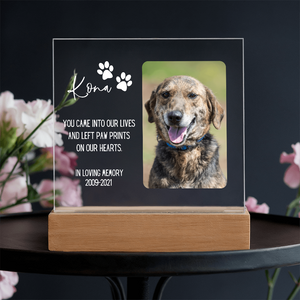 Pet Memorial Gift | Dog Memorial, Pet Loss Gift, Pet Photo Frame, Forever Missed, We Miss You Pet Gift, Cat Memorial Plaque, Dog Photo Frame