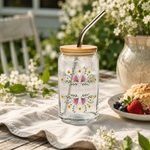 Barely Tolerable Jane Austen Can Glass