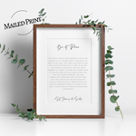 Be at Peace Prayer Print - St Francis de Sales Quote - Catholic Wall Art - Christian Poster Print - Inspirational Scripture Decor