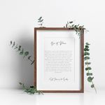 Be at Peace Prayer Print - St Francis de Sales Quote - Catholic Wall Art - Christian Poster Print - Inspirational Scripture Decor