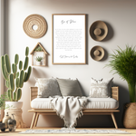 Be at Peace Prayer Print - St Francis de Sales Quote - Catholic Wall Art - Christian Poster Print - Inspirational Scripture Decor