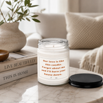 Funny Long Distance Candle | "Burn Your House Down" Soy Candle Gift