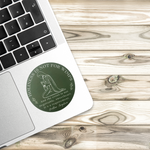 "Holiness Is Not for Wimps" Catholic Sticker – Mother Angelica Quote – Faith-Based Vinyl Stickrproof Vinyl Decal for Kindle, Laptop & More