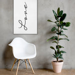 Love Is Patient Love is Kind Canvas | Master Bedroom Wall Art | 1 Corinthians 13 | Bible Verse Canvas | Wedding gift | Above Bed Canvas
