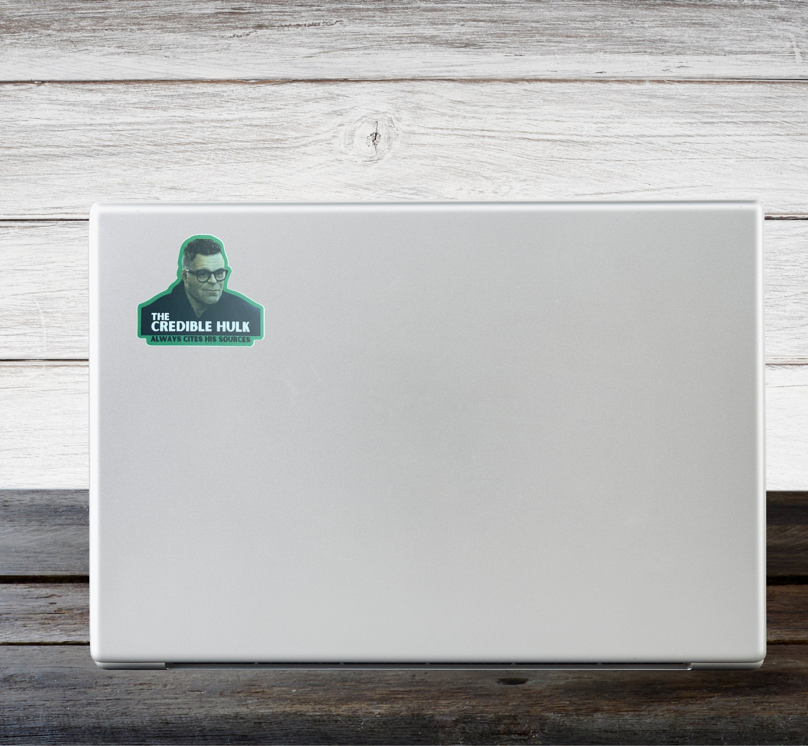Credible Hulk Always Site His Sources | Debate Club Stickers | Speech and Debate | Forensics | Debate Coach Gift | English Teacher Gift