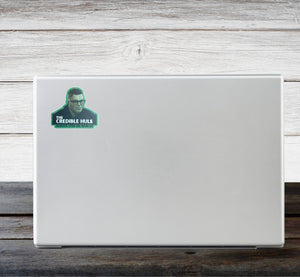 Credible Hulk Always Site His Sources | Debate Club Stickers | Speech and Debate | Forensics | Debate Coach Gift | English Teacher Gift