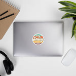 Stay Salty Retro Sticker | Matthew 5:13 | Water bottle, Laptop Stickers | Vinyl Waterproof Sticker