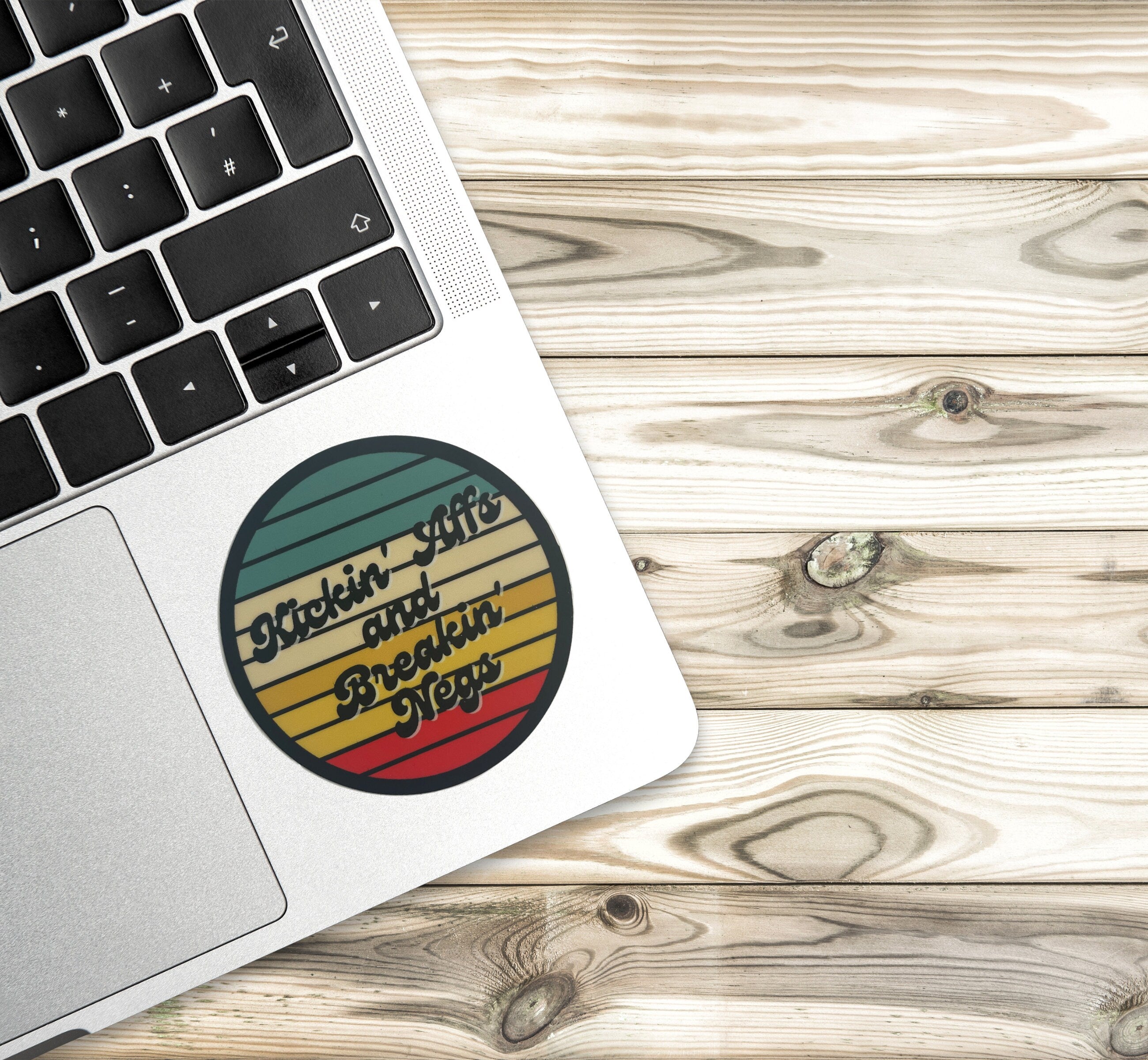 Team Policy Lincoln Douglas Debate Sticker | Kickin' Affs and Breakin' Negs Vinyl Sticker | Speech and Debate Club Sticker | Forensics