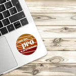 I Put The Pro in Procrastinate Sticker | Vinyl Waterproof Sticker | Back to School Gift