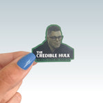Credible Hulk Always Site His Sources | Debate Club Stickers | Speech and Debate | Forensics | Debate Coach Gift | English Teacher Gift