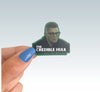 Credible Hulk Always Site His Sources | Debate Club Stickers | Speech and Debate | Forensics | Debate Coach Gift | English Teacher Gift