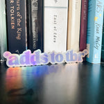 Adds to TBR Sticker | Book Sticker | Book Lover Sticker | To Be Read Pile | Kindle Laptop Water Bottle Sticker | Waterproof Sticker, Bookish