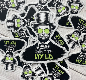 Don't TP my LD Sticker | Debate Club Stickers | Policy Debate Box Sticker | Speech and Debate | Debate Coach Gift | Lincoln Douglas Debate