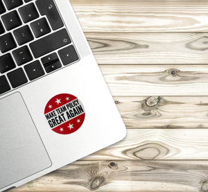 Team Policy Debate Sticker | Debate Club Stickers | Policy Debate Box Sticker | Speech and Debate | Forensics | Debate Coach Gift
