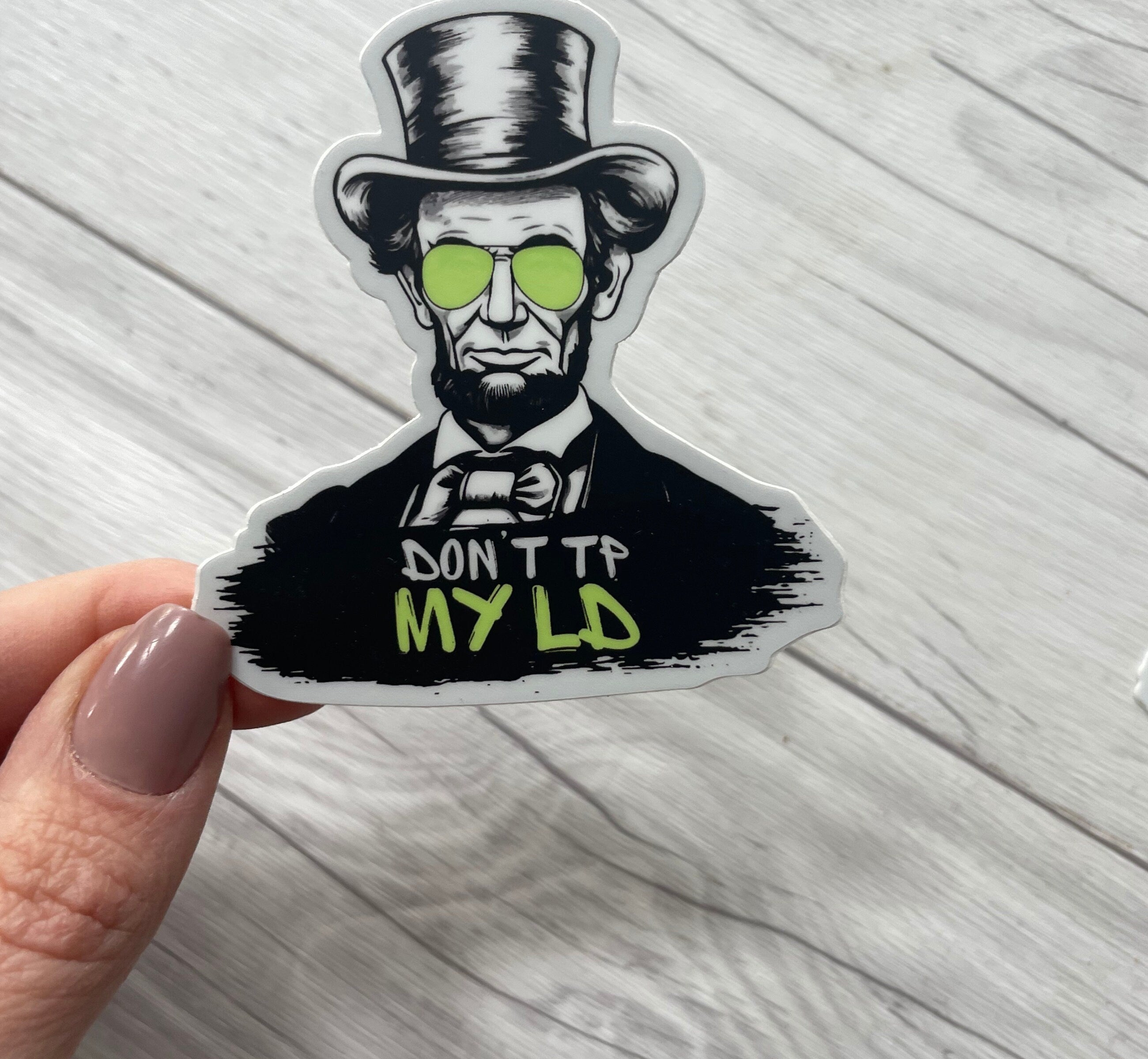 Don't TP my LD Sticker | Debate Club Stickers | Policy Debate Box Sticker | Speech and Debate | Debate Coach Gift | Lincoln Douglas Debate