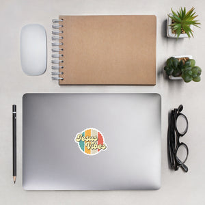 Jesus Vibes Retro Sticker | Matthew 5:13 | Water bottle, Laptop Stickers | Vinyl Waterproof Sticker
